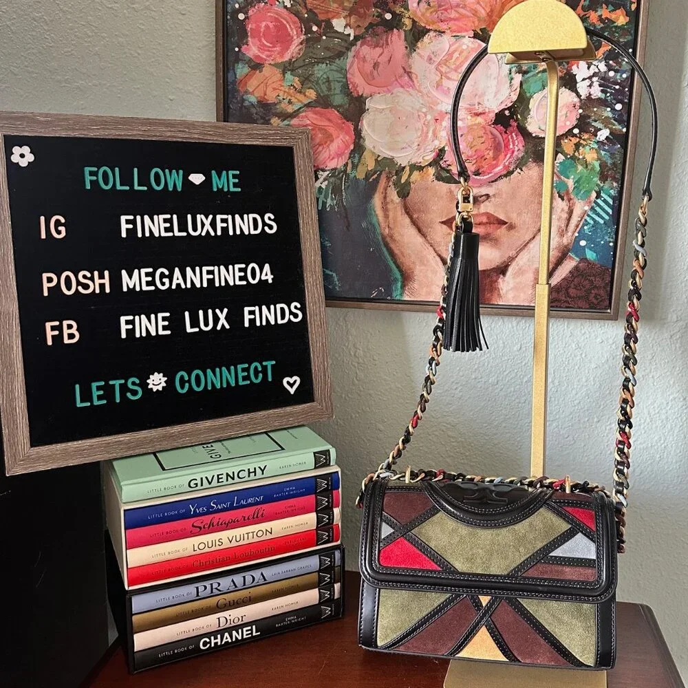 Tory Burch Multicolor Fleming Small Shoulder Bag - NWT